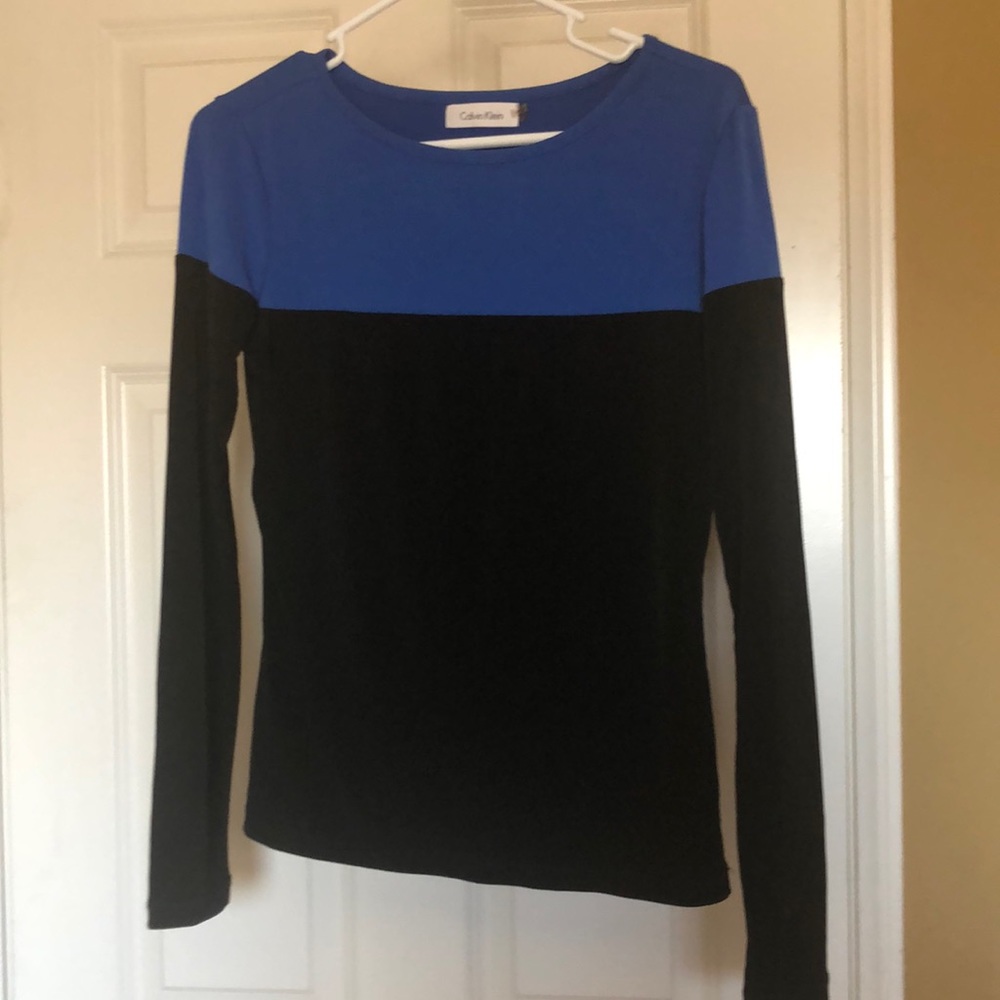 Calvin Klein colorblock top